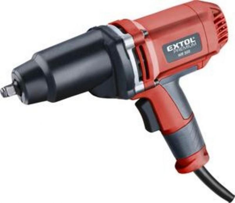 EXTOL PREMIUM Uťahovák rázový elektrický, príkon 950W, 500Nm