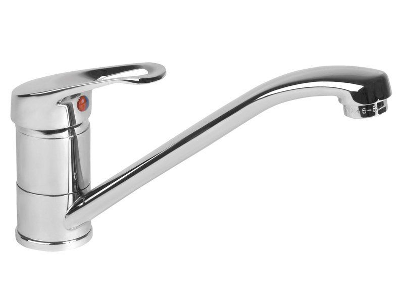 VITTORIA Batéria stojanková umývadlová / drezová, rameno 220mm, 35mm, chróm