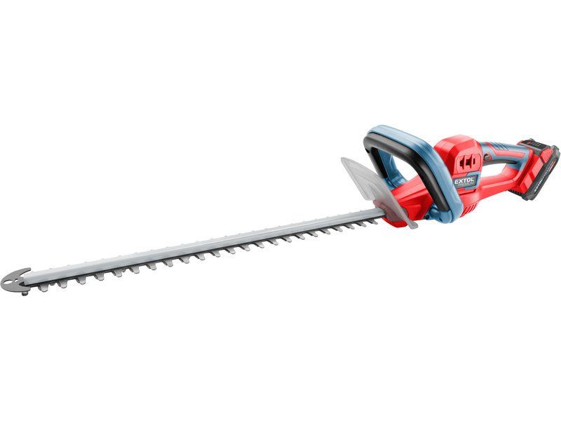 Nožnice na živý plot akumulátorové, 20V/2Ah Li-ion, lišta 510mm, max.16mm