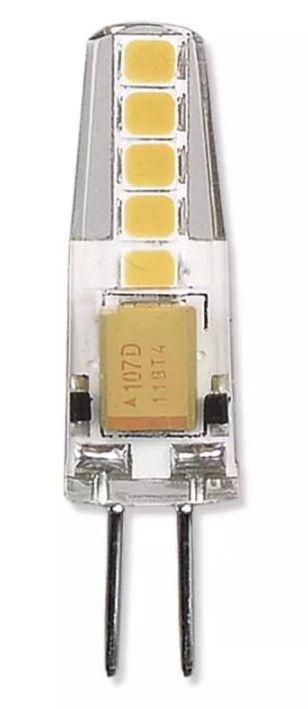 LED žiarovka Classic JC 1,9W 12V G4 teplá biela
