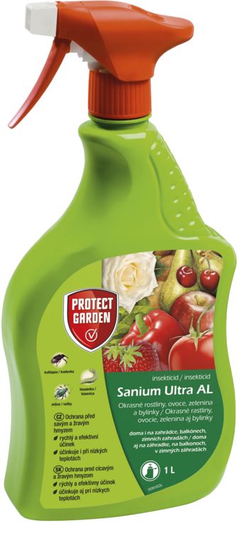 Prípravok Sanium Ultra AL 1l, zelený, okamžitý účinok SBM