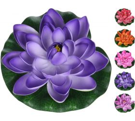 Dekorácia lekno do jazierka 18 cm mix