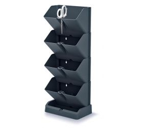 Kvetináč MINI CASCADE 195x114x475 mm s nožnicami na bylinky