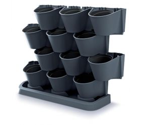 Kvetináč CASCADE 685x190x546 mm antracit