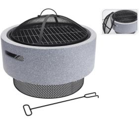 Ohnisko okrúhle MGO s grilom