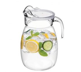 Džbán sklo 2,5 l NIAGARA hrubé sklo + veko