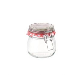 Pohár zavárací s klipsou DELLA CASA 600 ml