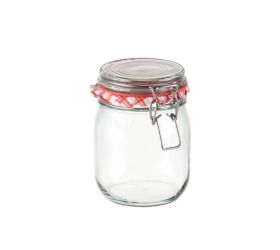 Zavárací pohár s klipsou DELLA CASA 800 ml