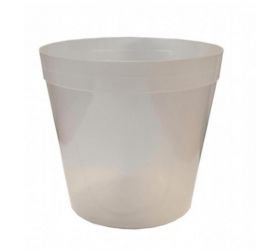 Kvetináč plastový priemer 14cm ORCHIDEA transparentný