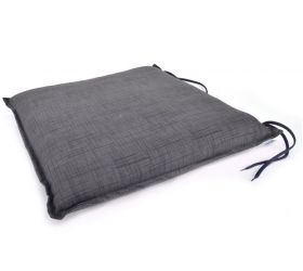 Poduška sedák 47x47x9cm sivá bavlna DOPPLER