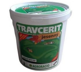 Hnojivo na trávu 10kg TRAVCERIT JESEŇ (vedro)