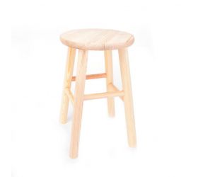 Stolček drevený Kruh 28cm