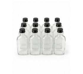 Fľaša na alkohol sklo 200 ml, uzáver na závit