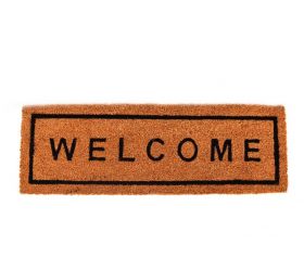 Rohož 25x75 cm na schody PVC+kokos WELCOME