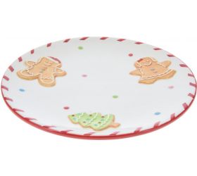 Tanier plytký vianočný 24 cm dolomit