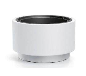 Kvetináč plastový, priemer 468mm HEOS, biely, výška 295mm