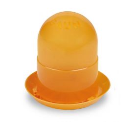 Krmítko pre hydinu plastové 2kg oranžové pre kuriatka GAUN