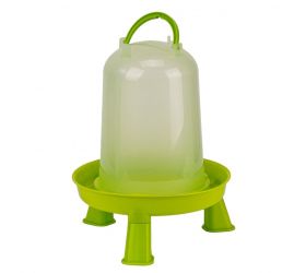 Napájačka pre hydinu, plastová, 3L, na nožičkách, ECO, zelená, GAUN