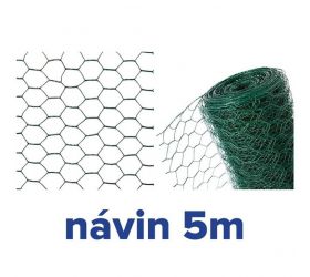 Pletivo chovateľské šesťhranné HEX 25/1x1000 mm 5 m PVC GARDENKUS zajačie