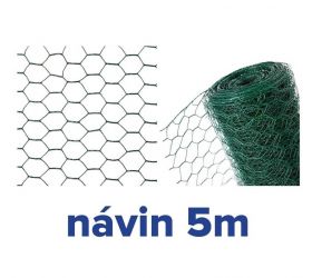 Pletivo chovateľské šesťhranné HEX 25/1x500 mm 5 m PVC GARDENKUS zajačie