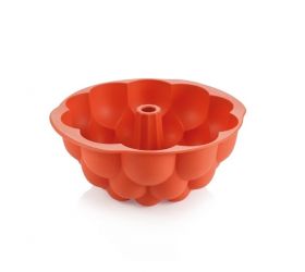 Forma na bábovku vysoká DELÍCIA Silicon PRIME, priemer 24 cm, malina