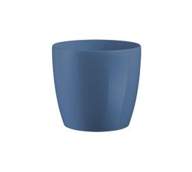 Kvetináč plastový priemer 150 mm MADEIRA modrý výška 140 mm