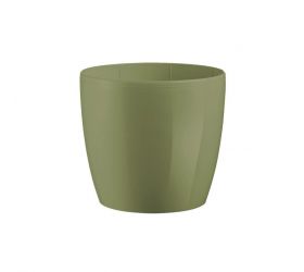 Kvetináč plastový priemer 150 mm MADEIRA zelený výška 140 mm