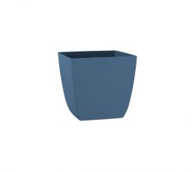 Kvetináč plastový priemer 150x150 mm SANTIAGO modrý výška 145 mm