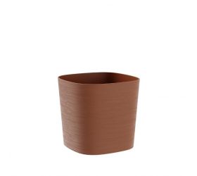 Kvetináč plastový priemer 190x190 mm CAPRI terakota výška 170 mm