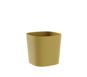 Kvetináč plastový priemer 190x190 mm CAPRI oker výška 170 mm