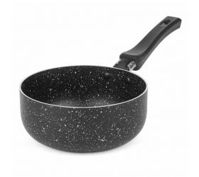 Kastról čierny nepriľnavý 16cm / 1,2l MARMARA s rúčkou