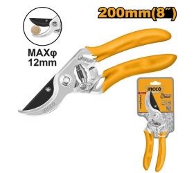 Nožnice záhradné ALU ručné 200mm ergonomické Industrial INGCO KLC