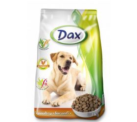 Granule, krmivo pre psov DAX 3kg, kuracie