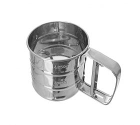 Cukornička na práškový cukor 10cm mechanická nerez