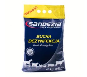 Dezinfekcia suchá 4kg SANDEZIA, pre hospodárske zvieratá KLC