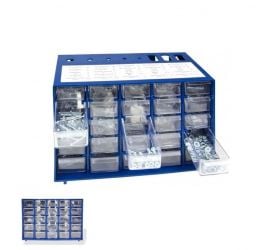 Box spojovacích materiálov 1000-dielna sada