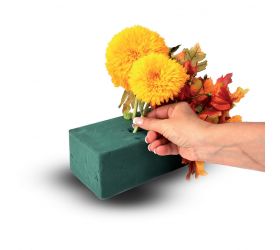 Aranžovacia hmota FLOREX na mokré, balený, 23x11x7,7cm, zelená