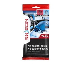 Obrúsky- utierky na palubnú dosku SHERON 24ks KLC