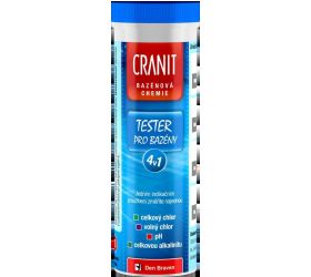Tester pre bazény Cranit 4 v 1, 10 kusov KLC