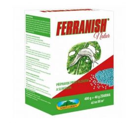 Prostriedok proti slimákom Ferranish, 400g + 40g zdarma, zdravá záhrada