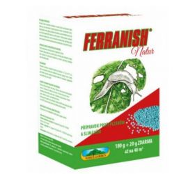 Prípravok / granule proti slimákom Ferranish 180g+20g zdarma