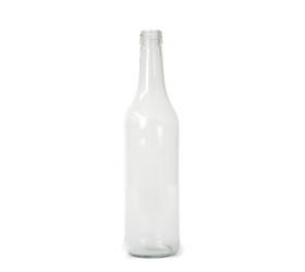 Fľaša Spirit New, 0,5l, bezfarebná, balená