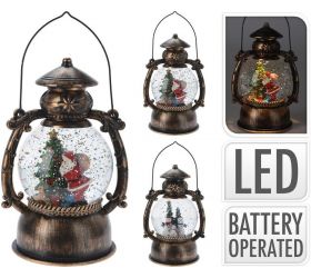 Lampáš LED 13x11x21 cm mix