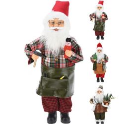 Postavička Santa 45 cm mix