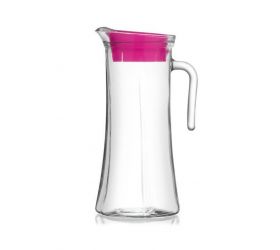 Džbán sklo 1,4l TRUVA, plastové veko, 26cm