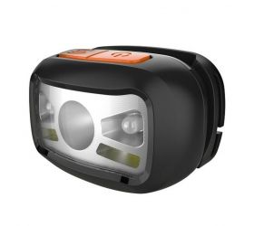 Lampa čelovka 3W LED PHL2882, nabíjateľná 1200mAh, pohybový senzor