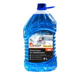 Zmes zimná SKVELER -20C 5L PET, do ostrekovačov s vôňou citrón