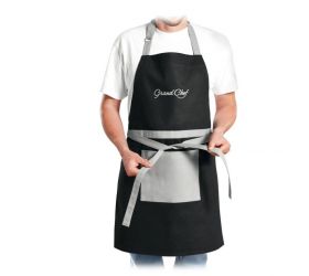 Kuchynská zástera GrandCHEF, čierna