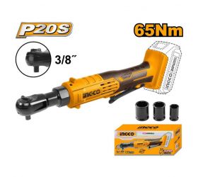 Uťahovák GOLA 3/8'' rázový 65N.m CDRLI2060151 INGCO, AKU, 20V, P20S, bez akumulátora a nabíjačky