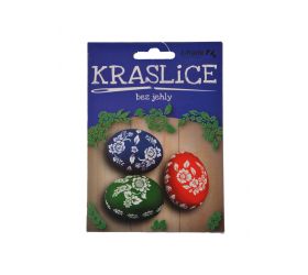 Farby na veľkonočné vajcia, kraslice, 3 farby+samolepky